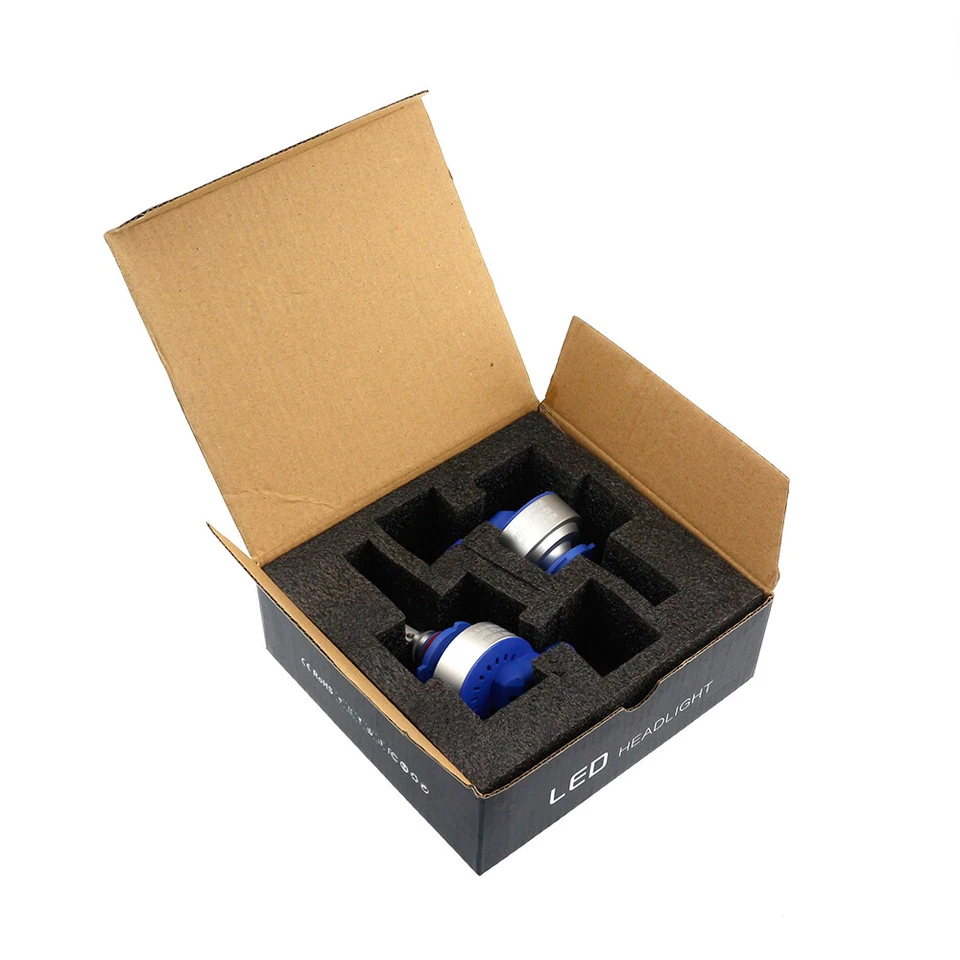 Indicator Light Lamp 6500K White CREE LED Headlight Bulb 2Pcs 36W COB LED Bulb - Image 2 of 4