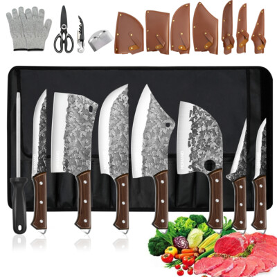 Japanese Kitchen Knife Chef Knife Forged Cooking Knife Super Sharp Knives Profi