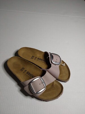 Birkenstock Madrid Big Buckle purple Slip On Sandal Size L6 M4