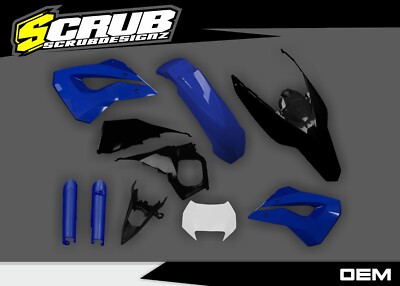 Husaberg TE 125/250/300 2010-2012 Blue Black Plastic Body Kit