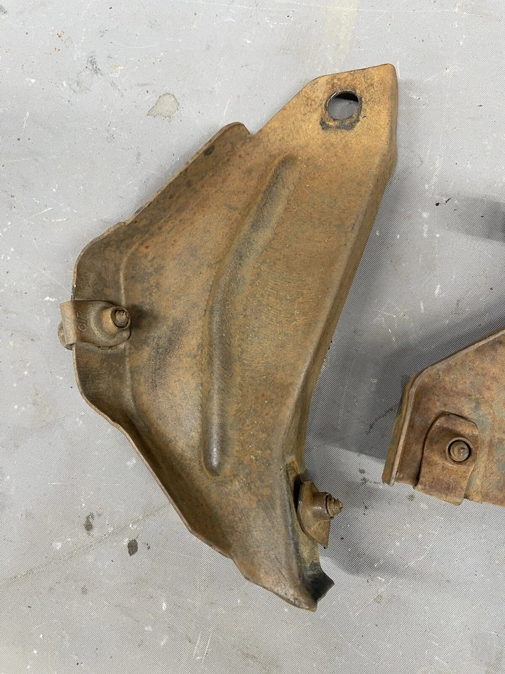 1973 Pontiac Grand Am передний бампер нижний клапан брызговик щит монтажные кронштейны - Изображение 2 из 4