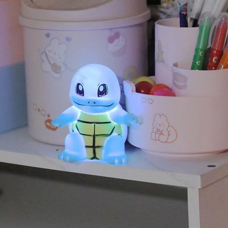 Game Pokemon Pikachu Anime Figures 3D Led Night Light Color Changing Model  Action VALOR Logo Lampara