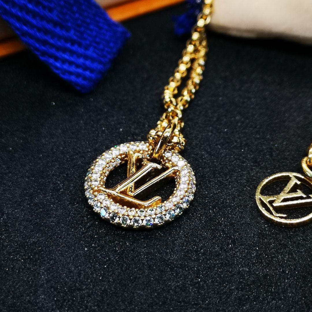 LOUIS VUITTON Collier Louise by Night M00759 Chain LOUIS VUITTON Collier Louise by Night M00759 Chain