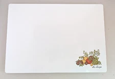 Vintage Corning Ware Spice of Life La Sauge Counter Saver Cutting Board 10 x 14