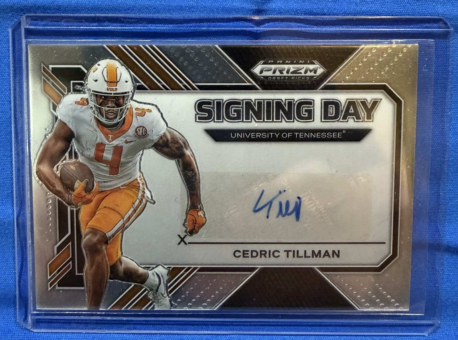 Cedric Tillman Panini Prizm Draft Picks Signing Day #SDCET Base