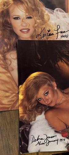 Two portrait prints signed by Karissa Fare & Debra Jensen