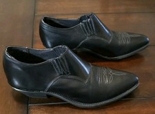 Vintage Western Leather Ankle Boots Code West...