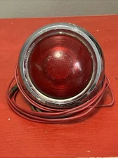 Vintage 1948 1949 Stimsonite Guide R-28 Tail Light Housing Assembly Lens LH