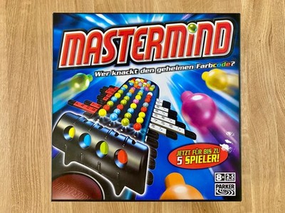 Hasbro Parker Mastermind Spiel Gesellschaftsspiel Farbcode 2004 vollständig