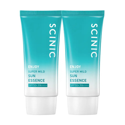 SCINIC Enjoy Super Mild Sun Essence SPF50+,PA++++1.69oz x 2EA  K-Beauty