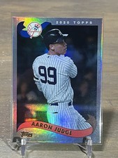 2020 Topps Archives Aaron Judge 2002 Topps Mega Box Foilboard #293 NY Yankees