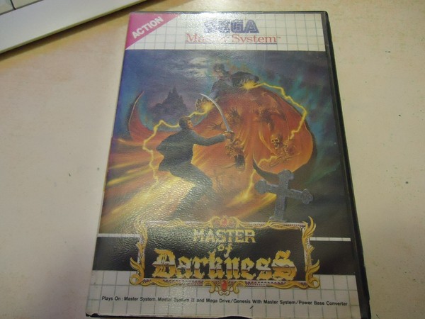 Sega Master System Master of Darkness sin manual Pal España