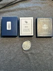 2011-W  Burnished American silver Eagle “Uncirculated” ASE with COA and Mint Box