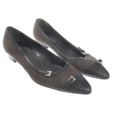 Prada Ballerinas 37 EUR Braun Schwarz Gut