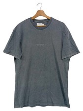 TOPMAN Herren T-Shirt Gr. 46/S Grau Streetwear Vintage Grunge