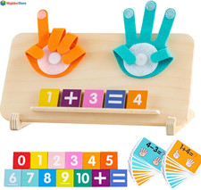 Montessori Toys for 3 4 5 Year Old,Preschool Learning Toddlers age 2-4 Math Numb