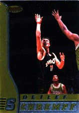 1996-97 Bowman's Best #44 Detlef Schrempf Seattle Supersonics