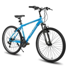 Hiland BAMC031bl-26 27.5 Inch High-Tensile Steel Frame Mountain Bike, Blue