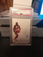 1998-99 Skybox Molten Metal Fusion #22F Vin Baker Supersonics PSA 5