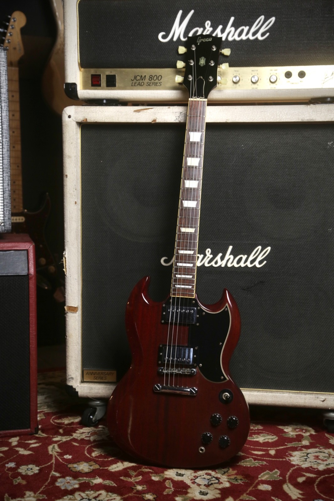 Greco SS63 Made in Korea 1989-1190 - Heritage Cherry