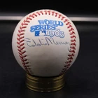 Eddie Murray Signed Rawlings 1983 World Series Baseball Autograph ZJ22506