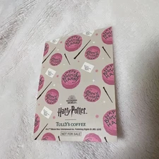 Harry Potter x Tully's Coffee Birthday Cake Sticker Hagrid Motif Collectible