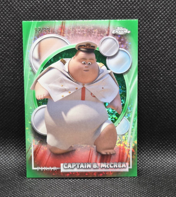 2026 Topps Chrome Disney Pixar WALL-E Captain B. McCrea #144 92/99