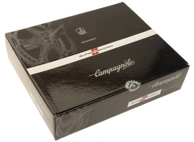 パーツ Campanoglo Record 11s 53/39 170mm Campagnolo Super Record Titanium Crankset 50/34T Compact CT 11s