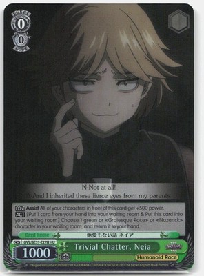 Trivial Chatter Neia SE51-E27H HU FOIL Nazarick Vol.3 EB Weiss Schwarz NM