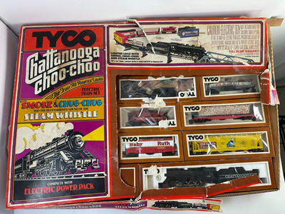TYCO Chattanooga Choo Choo HO Train Set 1978 Original Box Vintage Extras