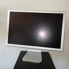 Apple A1081 20" Widescreen LCD Cinema Display Monitor w/ AC Adapter 65W Silver