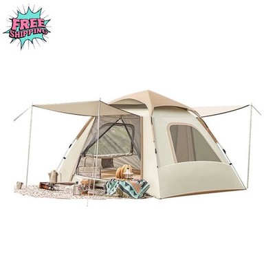Mapskey 4 Person Instant Camping Tent Pop Up with Carry Bag Free Ship