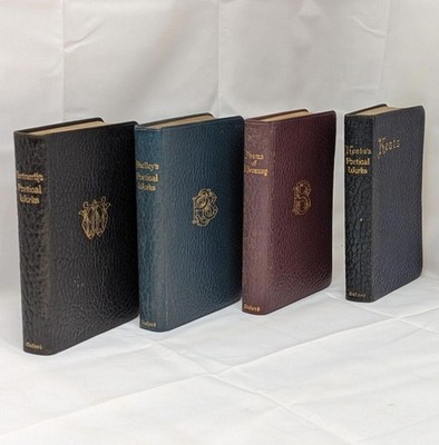 The Poetical Works of Wordsworth Robert Browning Keats Shelley  Gold Edge Gilt