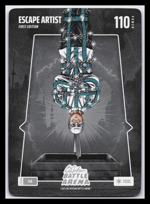 2026 Bo Jackson Battle Arena - Escape Artist #148 Jordan Spieth Steel Card NM