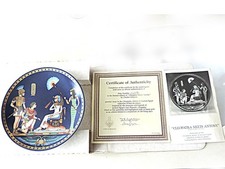 Osiris Porcelain Cleopatra Queen Of Ancient Egypt Plate Cleopatra Meets Antony