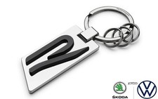 SK/VW GENUINE VOLKSWAGEN (R) SILVER KEYRING - 5H6087010