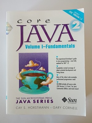 Core JAVA 2 Volume I-Fundamentals by Cay S. Horstmann & Gary Cornell PB, No CD.