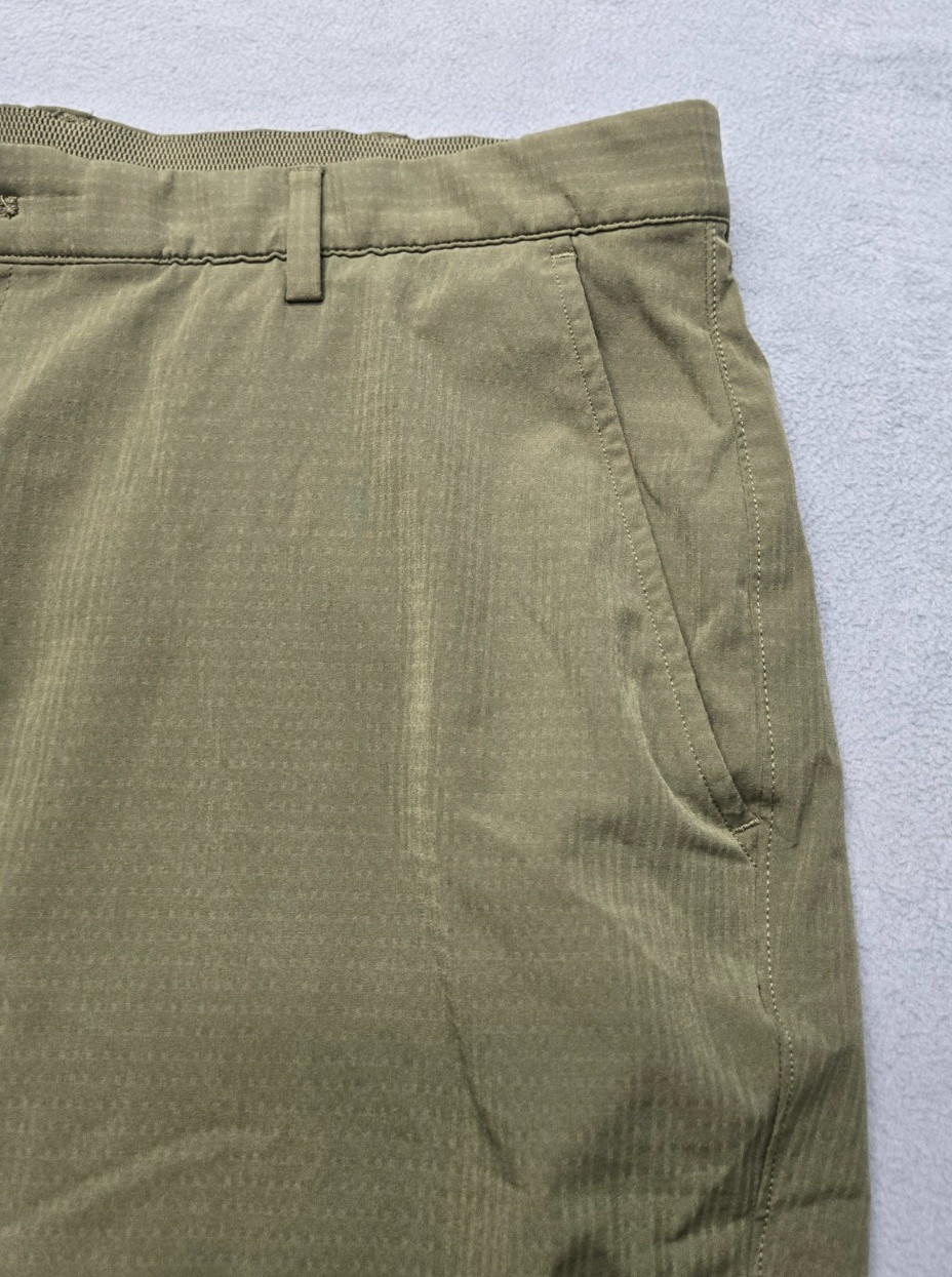 Greg Norman - Green Check -Gray Solid - Pockets -… - image 13