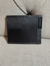 Swiss Gear Black Nylon/Leather Bifold Wallet