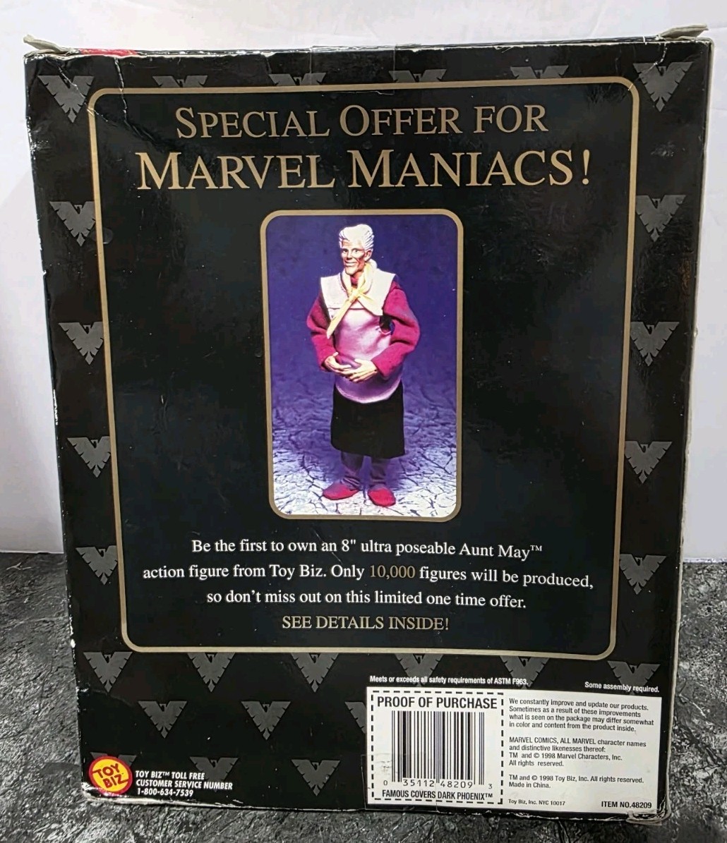 Marvel Dark Phoenix Famous Cover Series 8" Action Figure 1998 Toy Biz