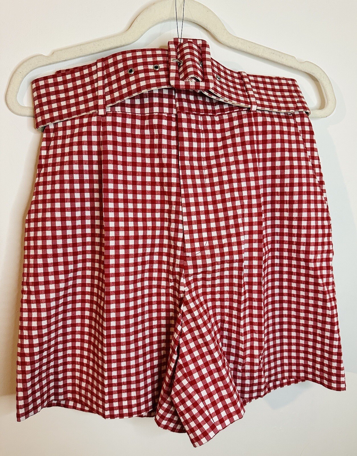 *Sold Out*Zara Gingham High Waisted Shorts