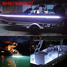 5M LED Boat Light Deck White Waterproof 12v Bow Trailer Pontoon Lights Marine US