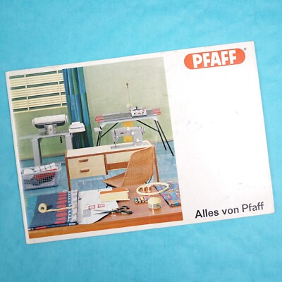 PFAFF - Alles von Pfaff - Bestell-Katalog Nähmaschinen, Zubehör, Möbel  