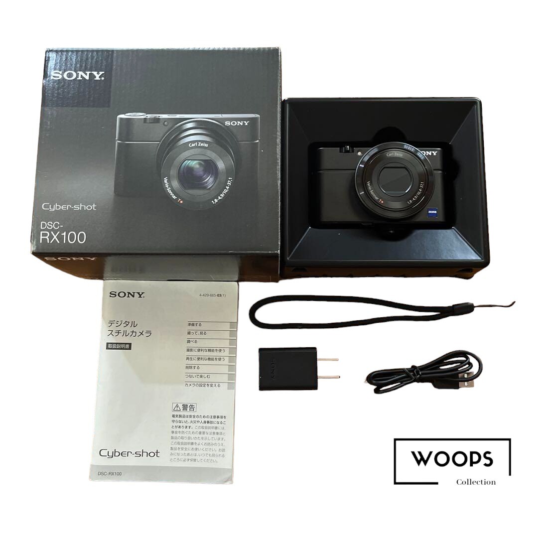 Sony Cyber-Shot DSC-RX100 20.2MP Compact Digital Camera only 