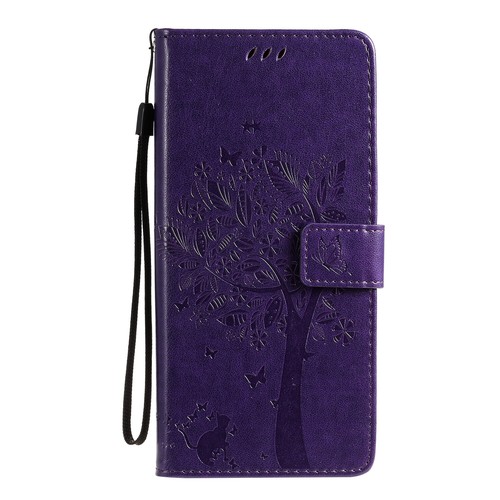 For Samsung A42 A22 A32 A52 Tree Pattern PU Leather Flip Wallet Case Phone Cover - Picture 19 of 24
