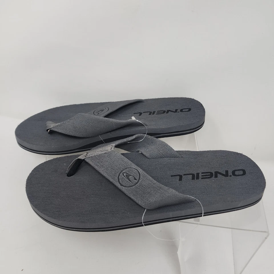 Sandalias Oneill Para Hombres 8 Gris Phluff Daddy Chanclas Cómodas Suaves Playa Piscina Zapatos Foto 2 de 4