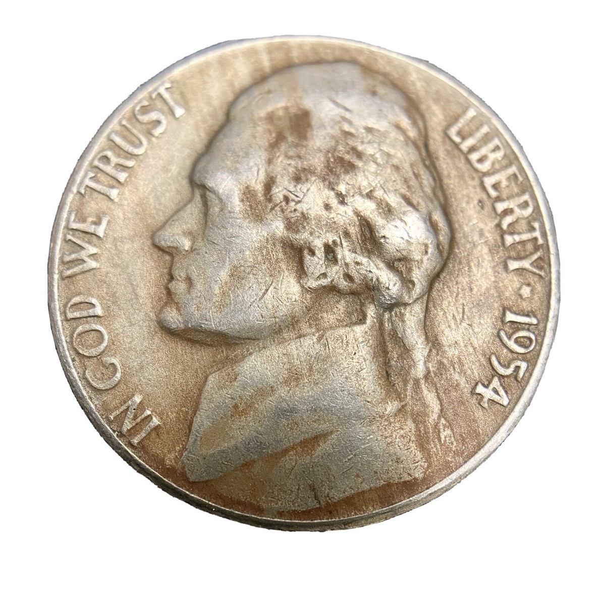 1954 s jefferson nickel Rpm Error | eBay
