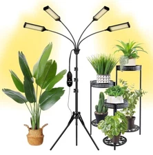 Grow Lights for Indoor Plants, 4 Heads Full Spectrum Grow Light