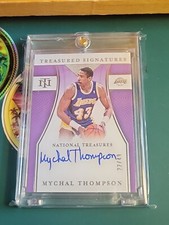Mychal Thompson 2021/2022 National Treasures Treasured Signatures Autograph /49