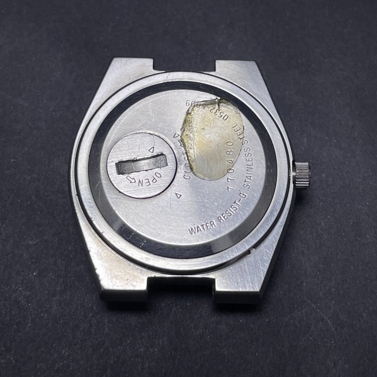 Vintage Seiko 0532-5009 Quartz LCD Digital Men's Watch For